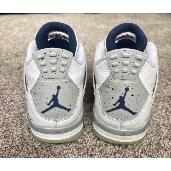 Nike Air Jordan 4 Midnight Navy Size 7 Youth (Size 8.5 Women's) - Picture 4 of 9